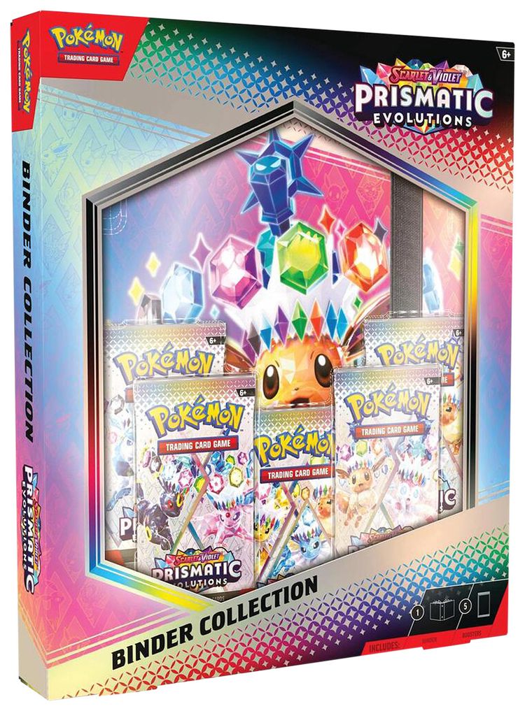Pokemon Scarlet  Violet Prismatic Evolutions Binder Collection