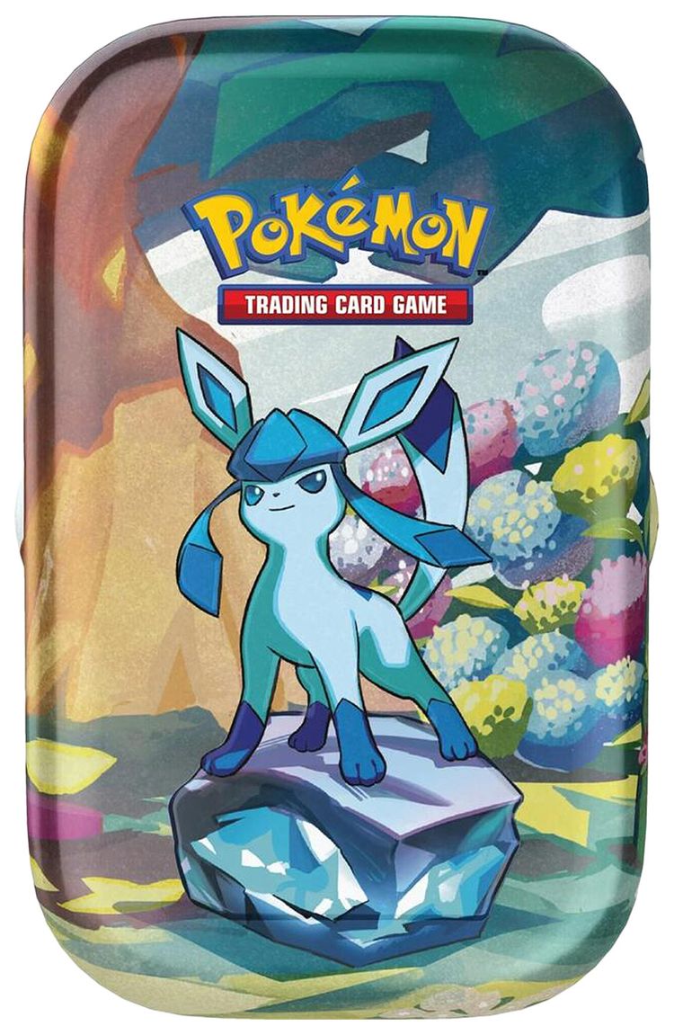 Pokemon Scarlet  Violet Prismatic Evolutions Tin Glaceon