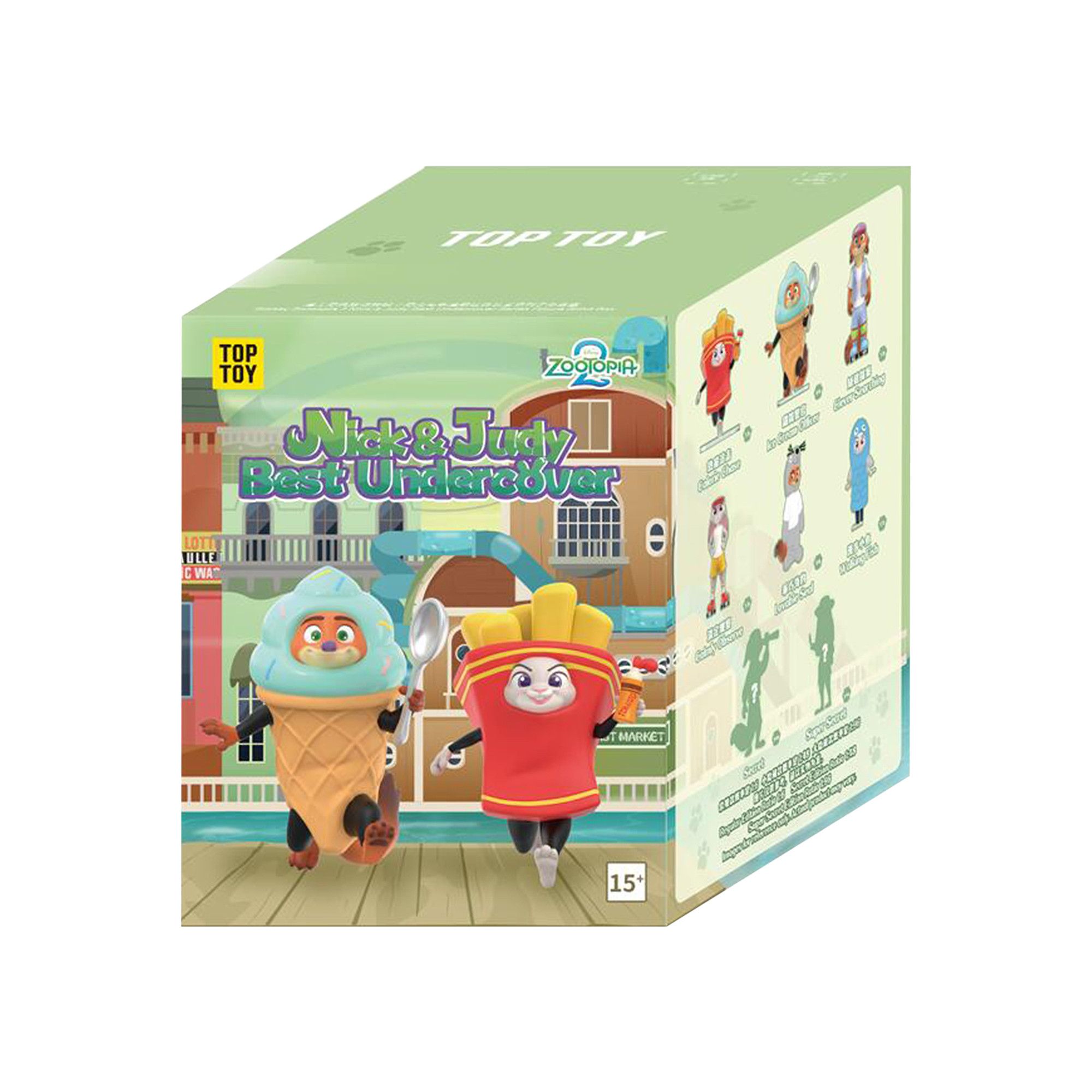 Buy Miniso Top Toy x Disney Zootopia 2 Nick & Judy Best Undercover