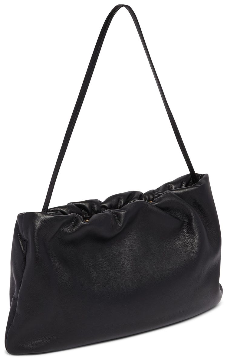 The Row XL Bourse Bag Black