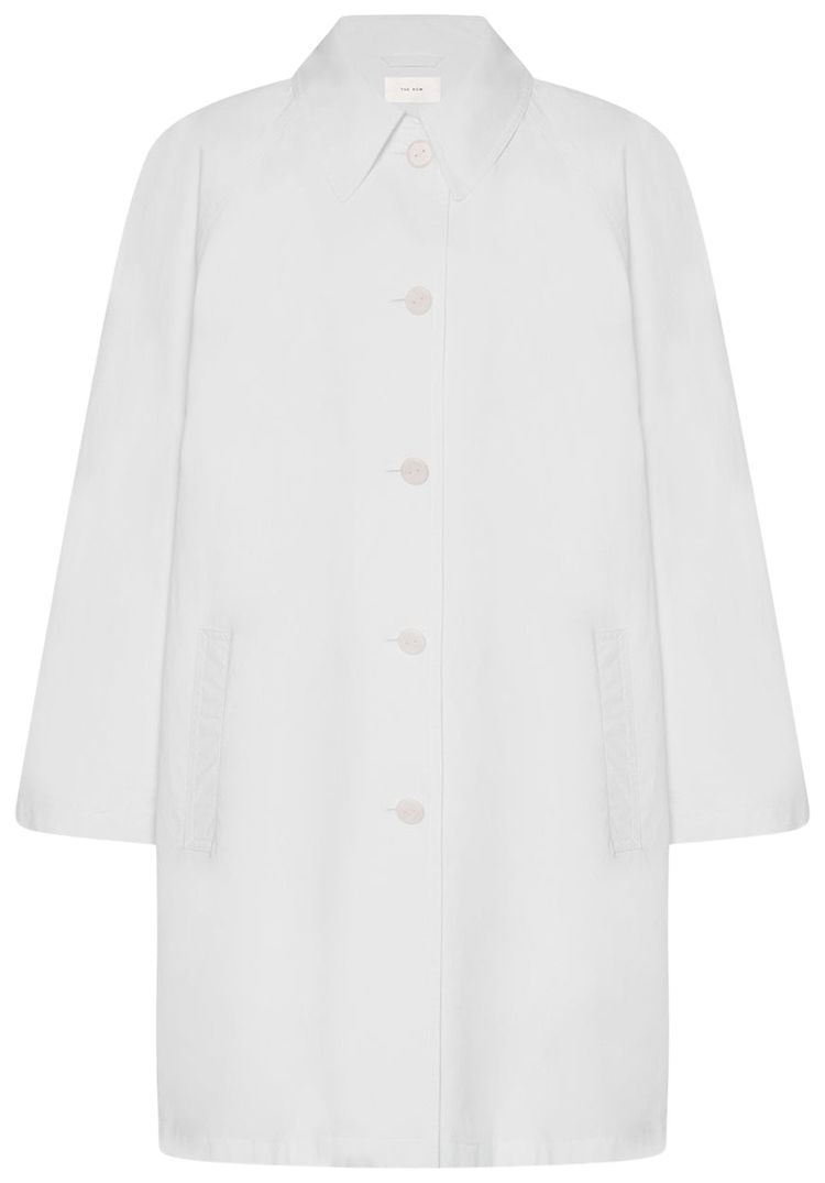 The Row Hawkins Coat Off White