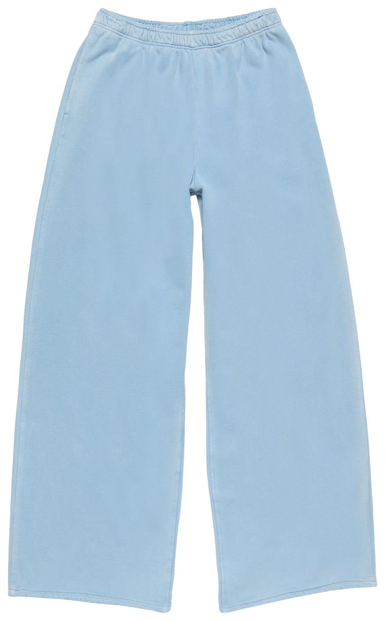 Acne Studios Fleece Washed Trousers Dirty Blue