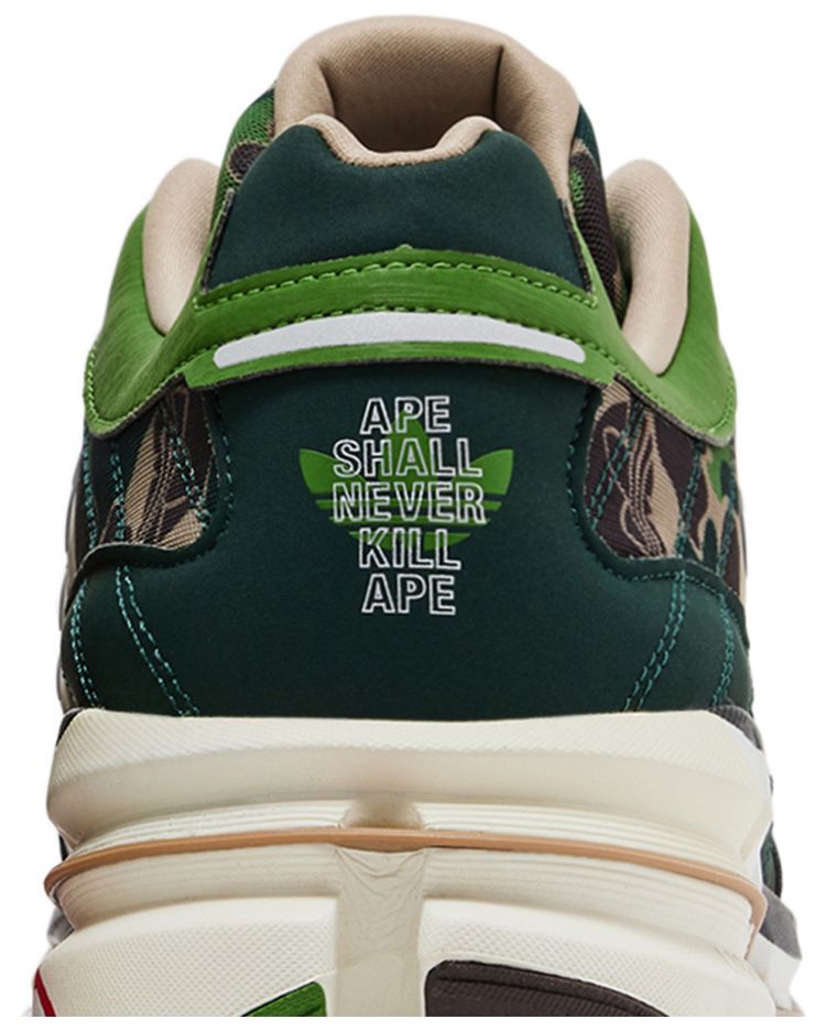 BAPE x adidas Harmony Green Camo