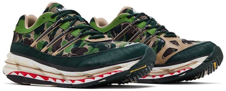 BAPE x adidas Harmony Green Camo