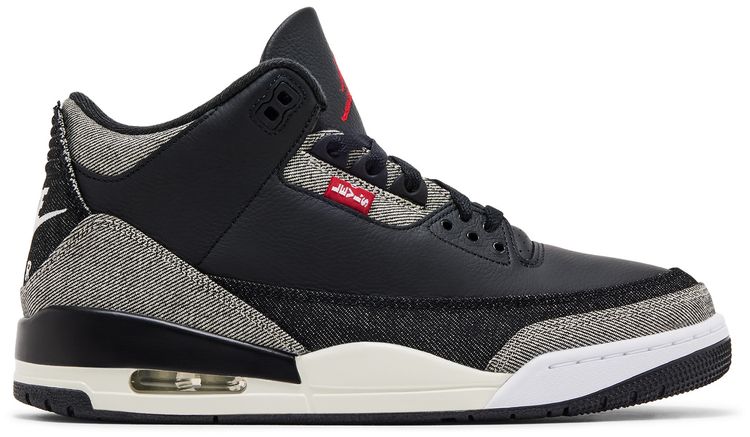 Levis x Air Jordan 3 Retro SP Black Denim