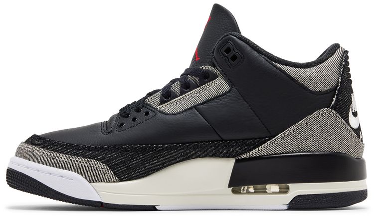 Levis x Air Jordan 3 Retro SP Black Denim