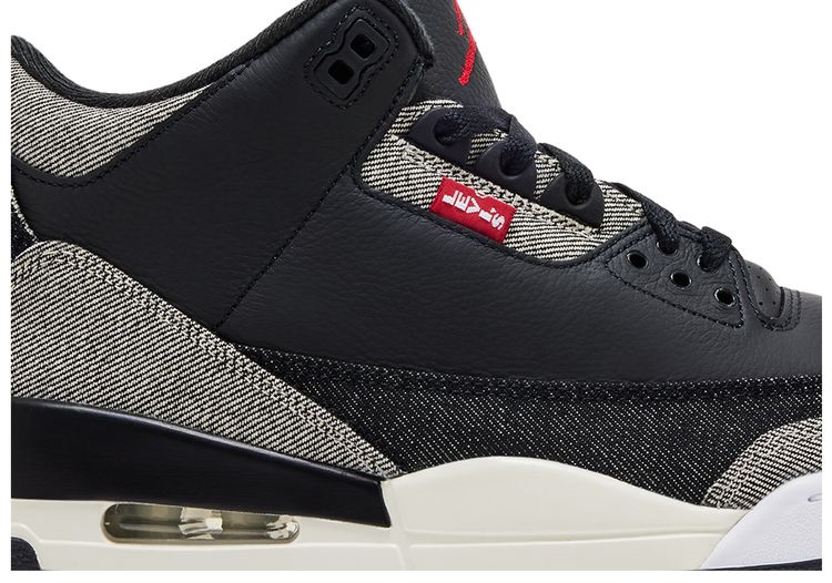 Levis x Air Jordan 3 Retro SP Black Denim