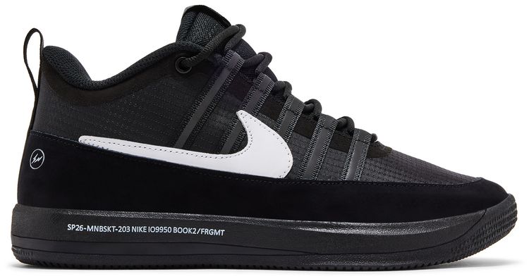 Fragment Design x Nike Book 2 Black White