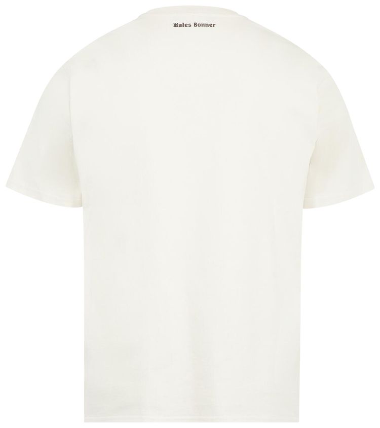 Wales Bonner Compass Tee IvoryBrooch