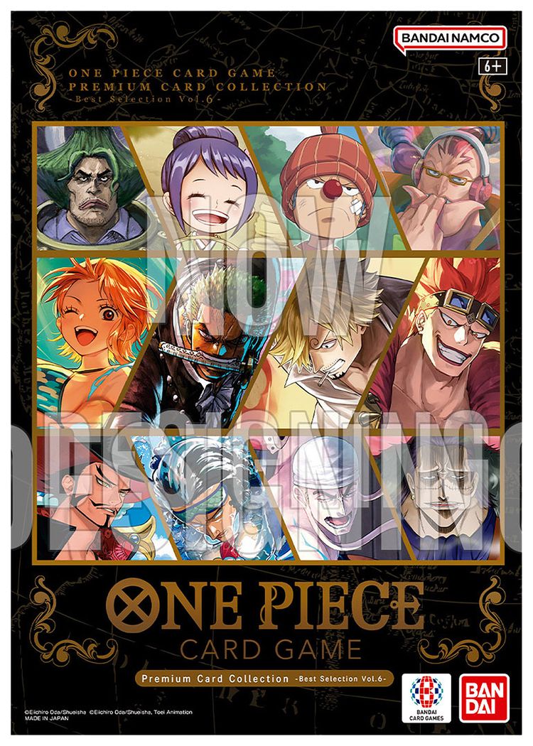 Bandai One Piece Card Game Premium Card Collection Best Selection Vol6