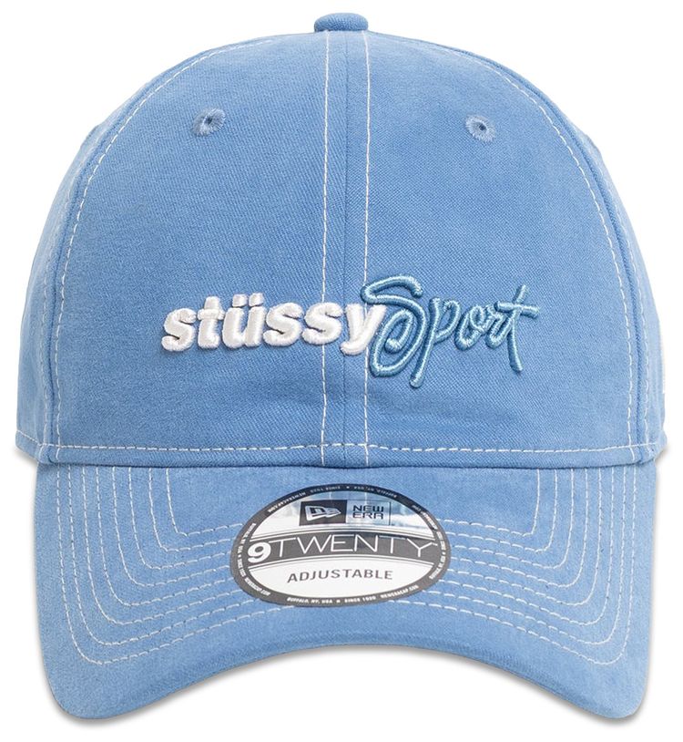 Stussy x NEW ERA 9twenty Sport Strapback Blue