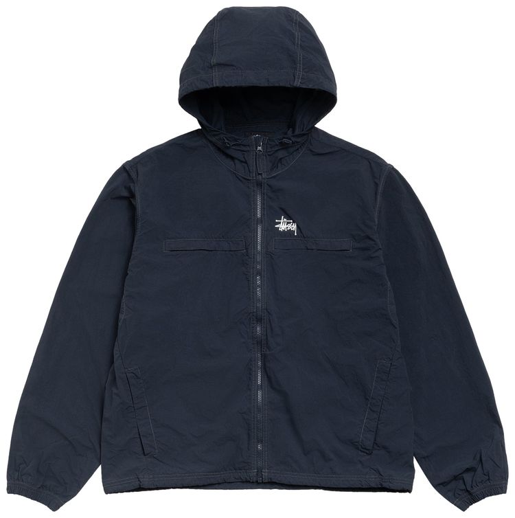 Stussy Lightweight Hooded Jacket Navy
