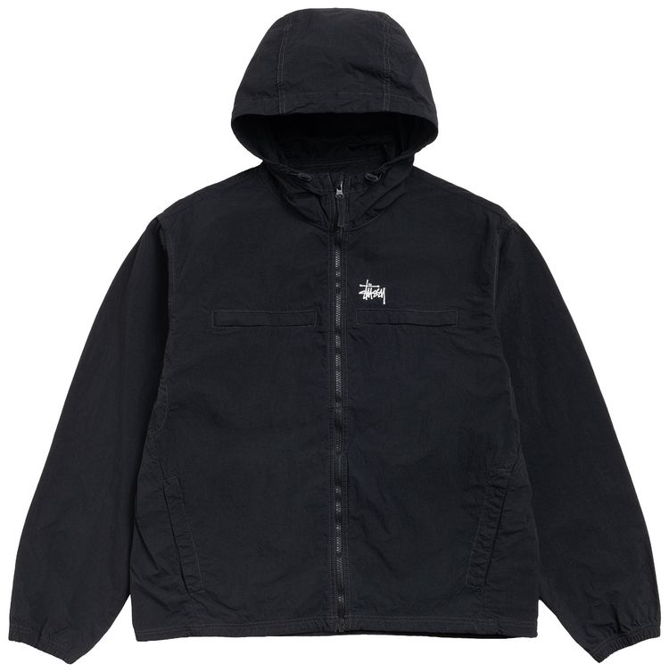 Stussy Lightweight Hooded Jacket Black