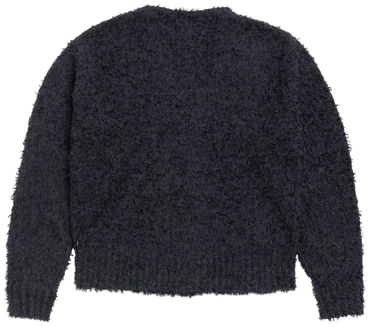 Stussy Textured Cardigan Black