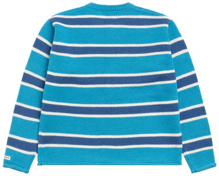 Stussy Striped Wool Sweater Blue