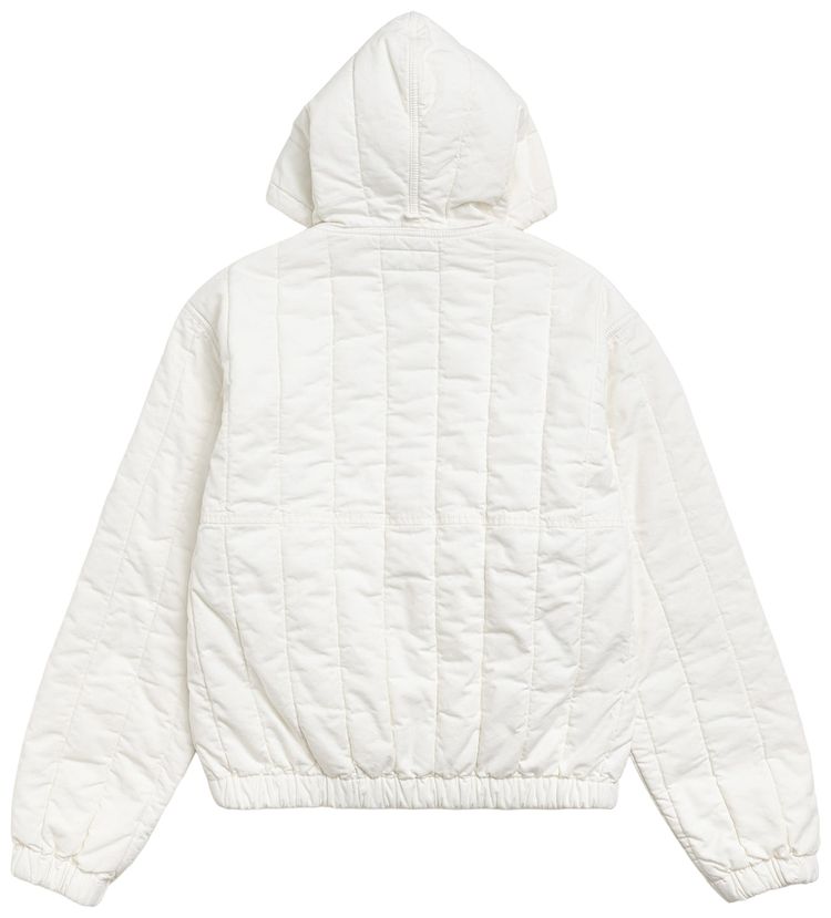 Stussy Quilted Canvas Work Jacket Bone