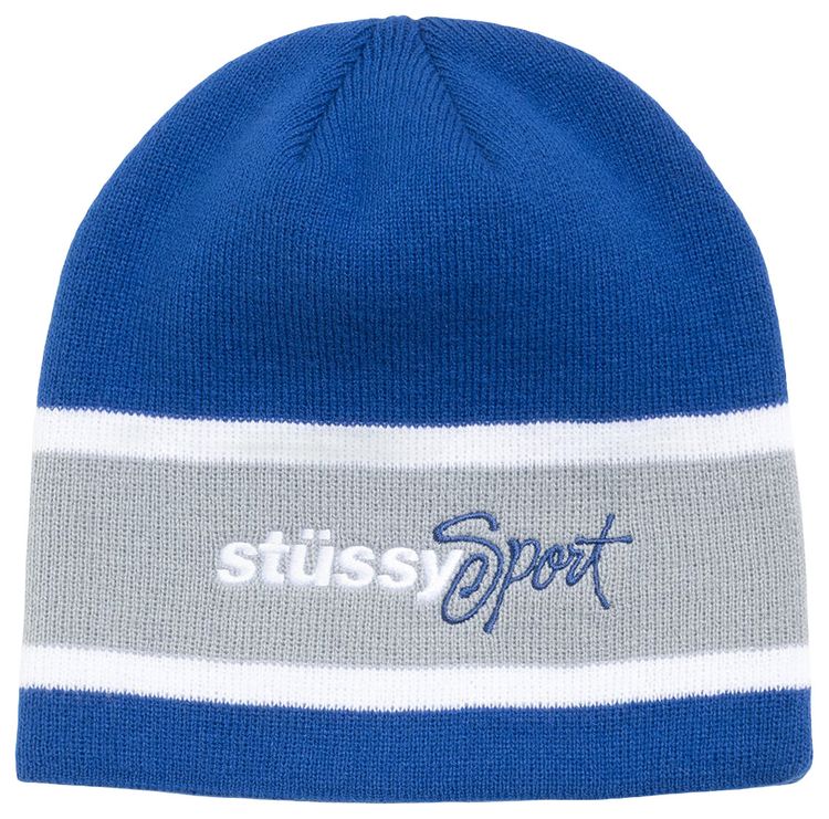 Stussy Sport Stripe Skullcap Royal