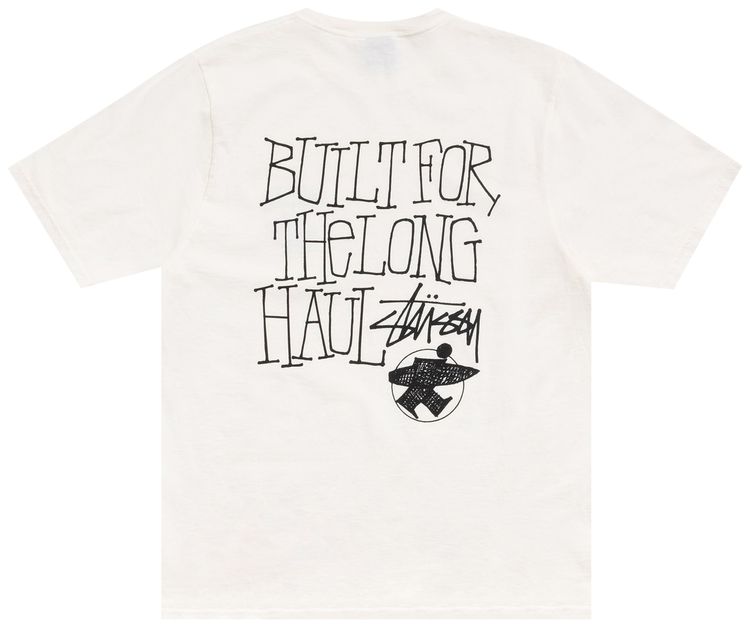 Stussy Long Haul Tee Pigment Dyed Natural