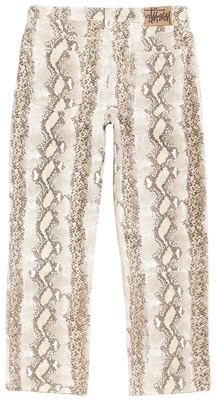 Stussy New Classic Pant Leather Snake