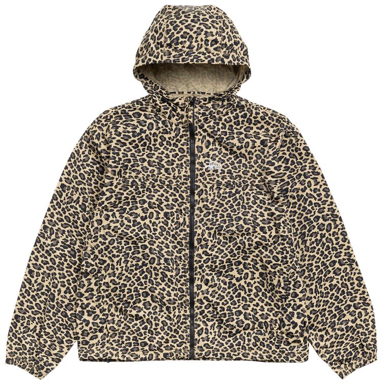 Stussy Lightweight Hooded Jacket Cheetah
