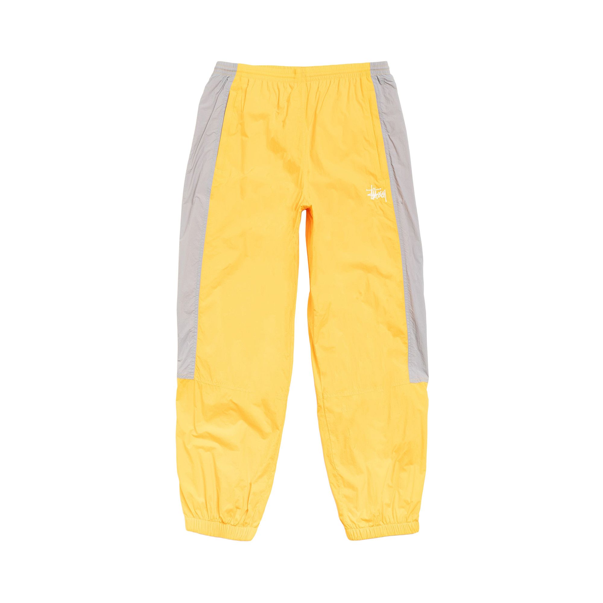 Buy Stussy Nylon Track Pant 'Yellow' - 116746 YELL | GOAT