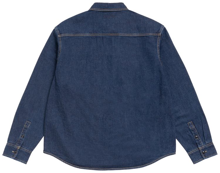 Stussy Work Denim Shirt Dark Denim