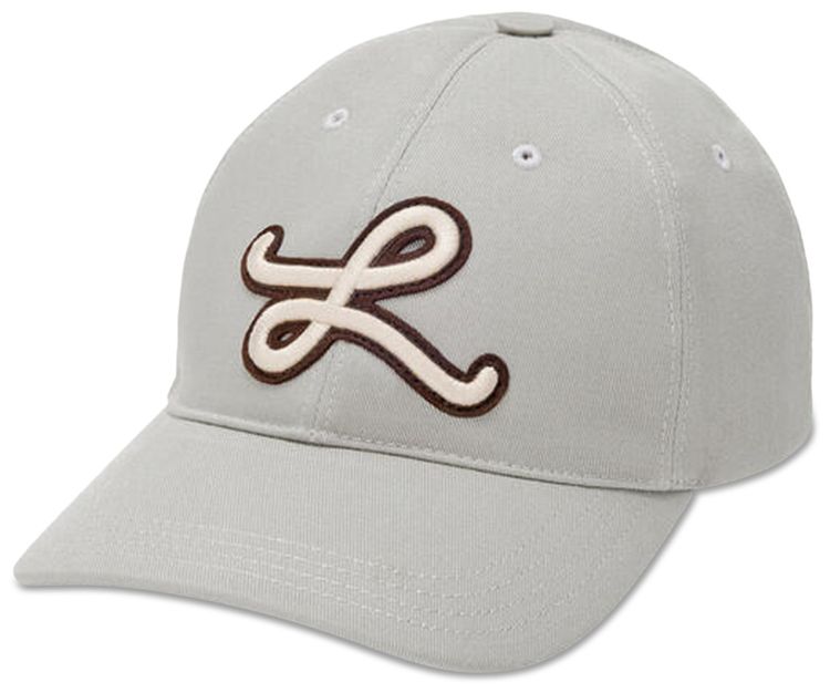 Loewe L Patch Cap Shell Grey