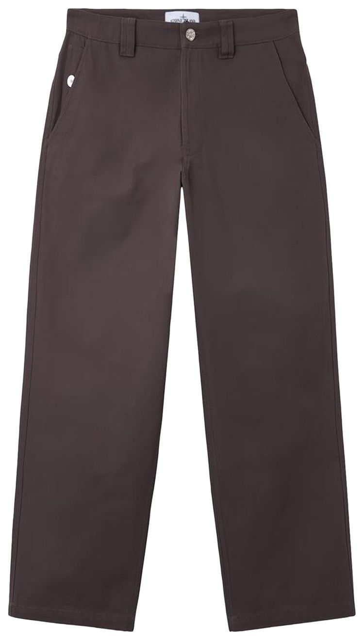 Stone Island Trousers Charcoal