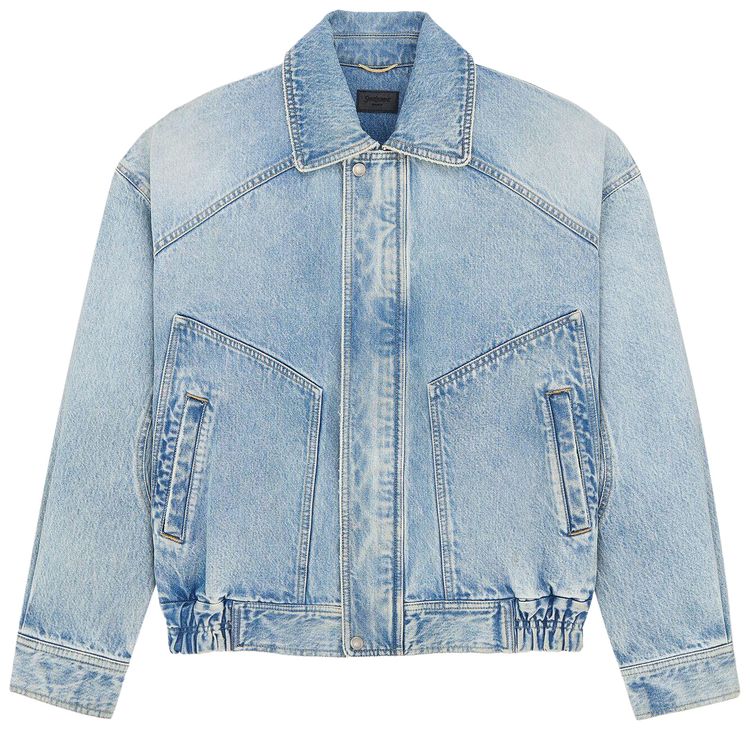 Saint Laurent Denim Jacket South Blue