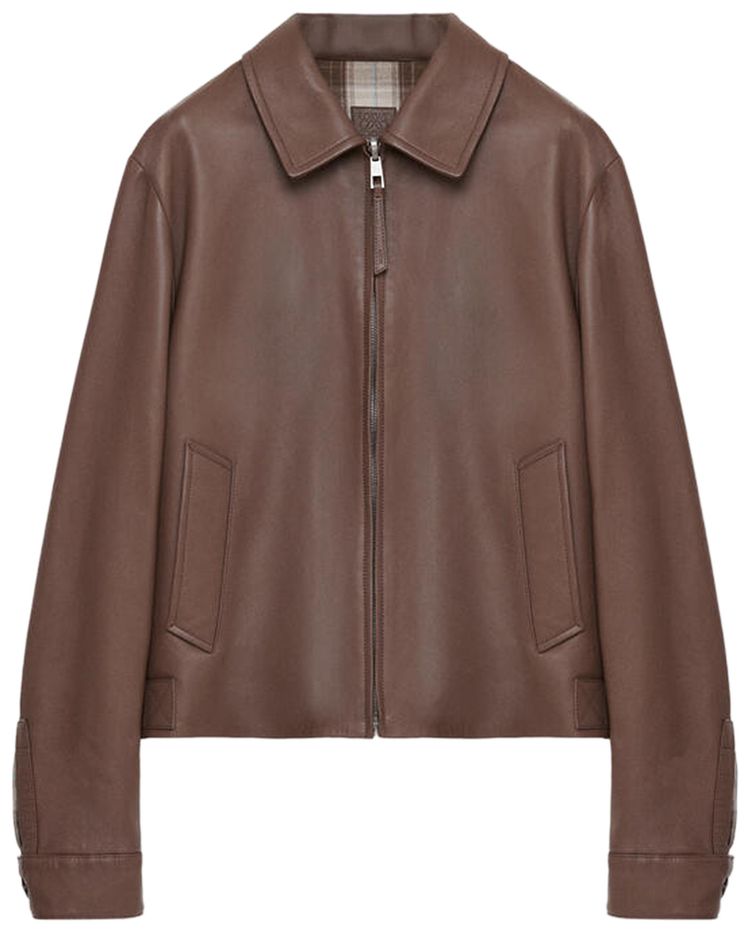 Loewe Zip Up Jacket Taupe