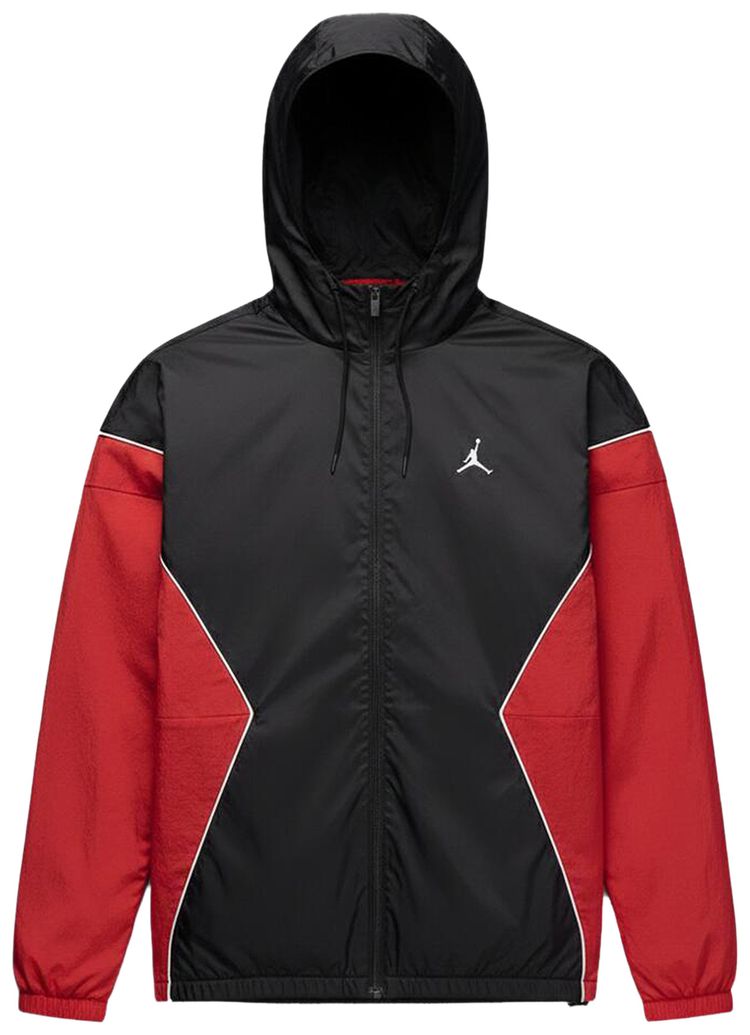 Air Jordan Brooklyn Jacket BlackGym RedWhite