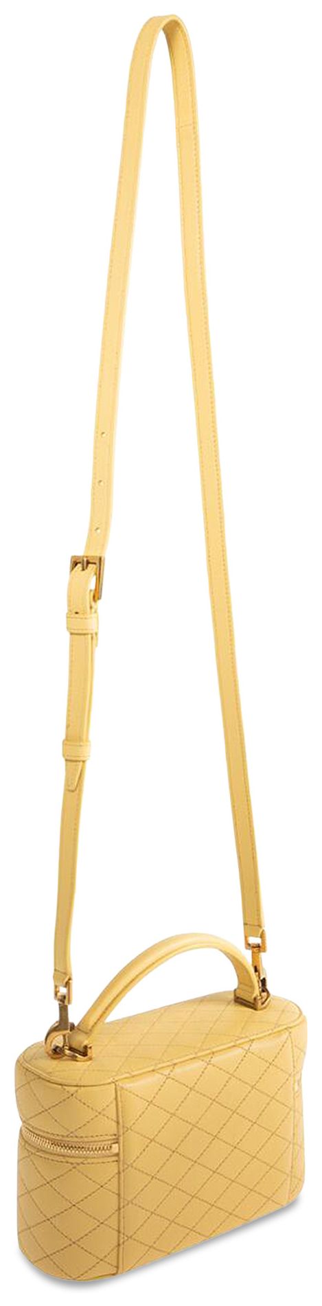 Saint Laurent Gaby Vanity Bag Soft Lemon