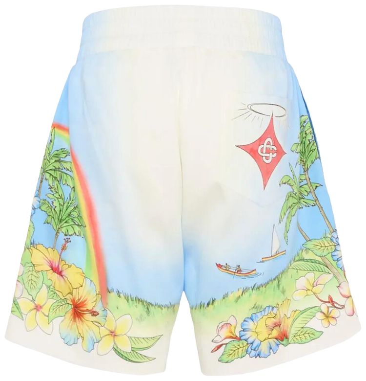 Casablanca Cotton Shorts Aloha