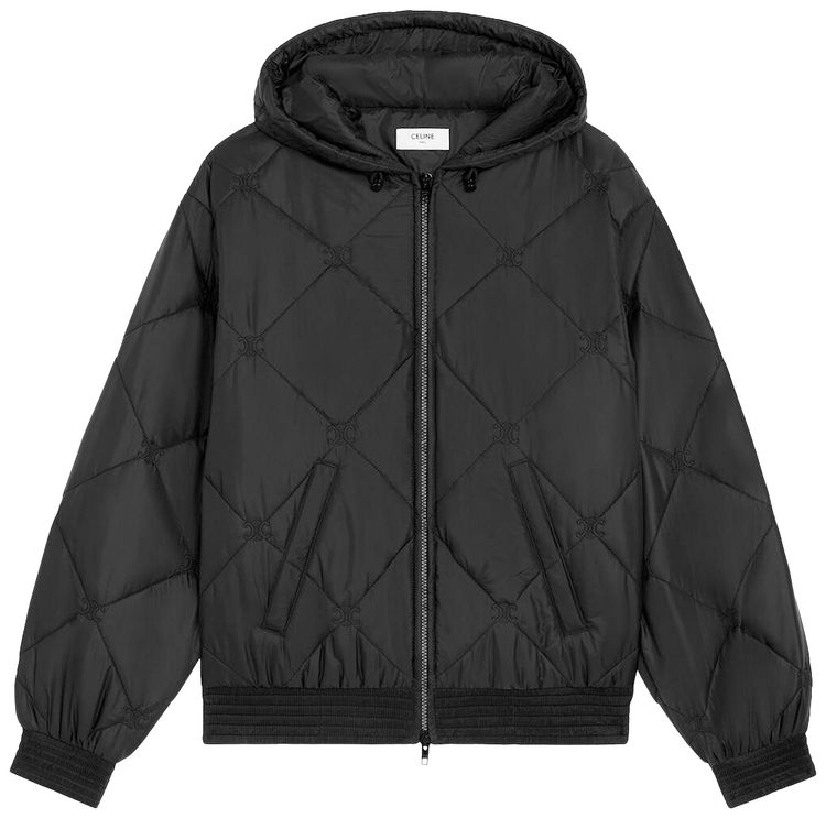 CELINE Quilted Jacket Black