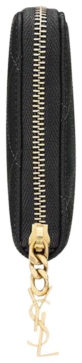 Saint Laurent Bijou Compact Wallet Nero