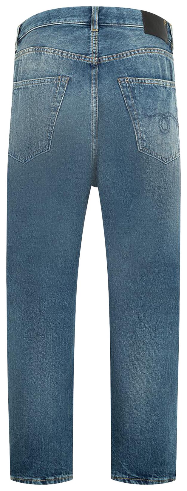 R13 Tailored Drop Jean Kellen Blue