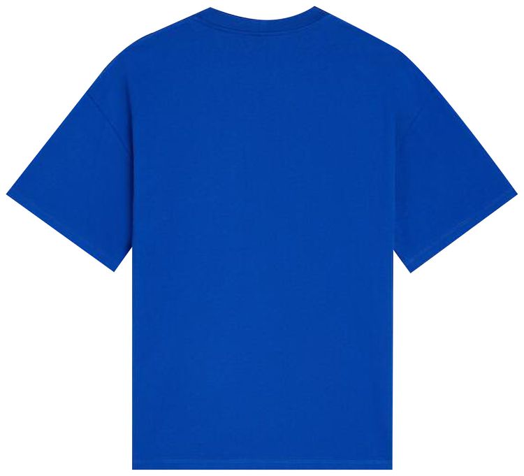 CELINE Relaxed T Shirt Royal BlueOff White