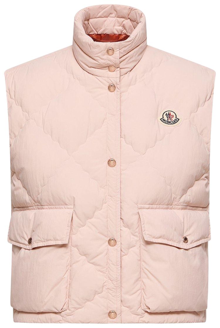 Moncler Biois Vest Pink