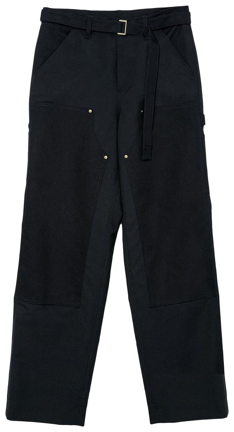 Sacai x Carhartt WIP Duck Pants Black