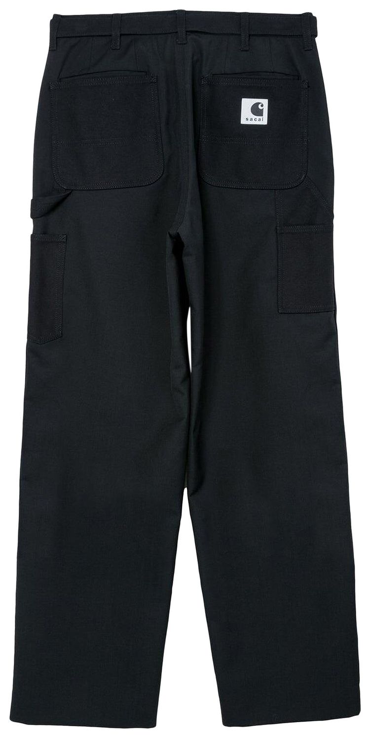 Sacai x Carhartt WIP Duck Pants Black