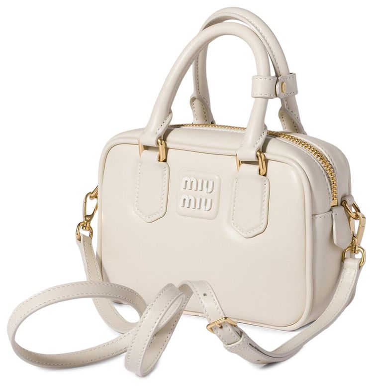 Miu Miu Arcadie Handbag Talco