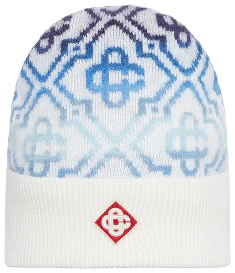 Casablanca Beanie Space Dye Monogram