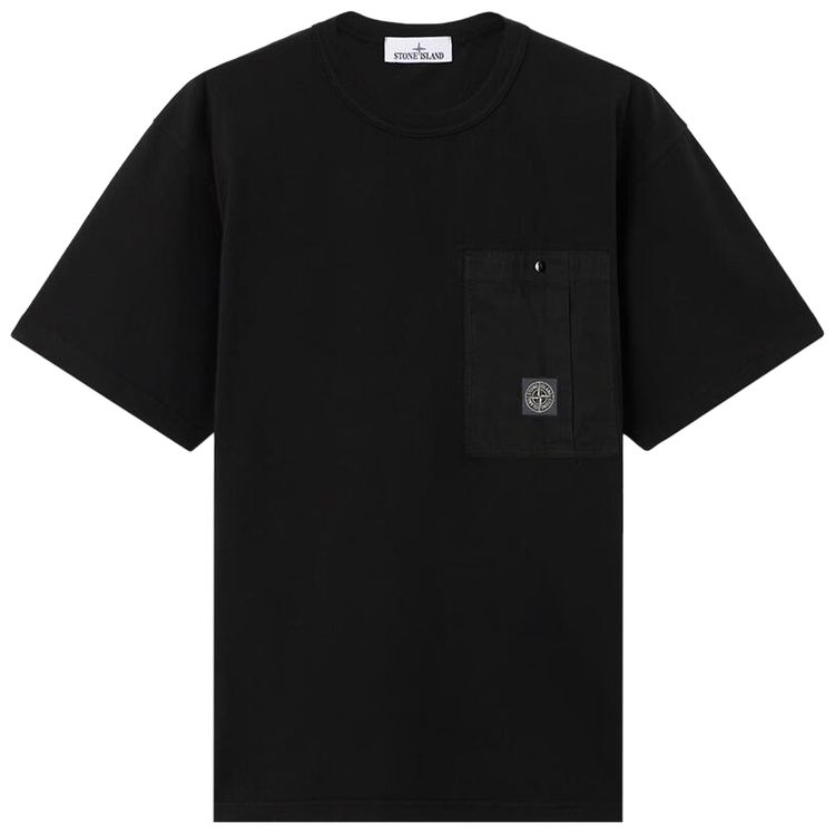 Stone Island Short Sleeve T Shirt Black