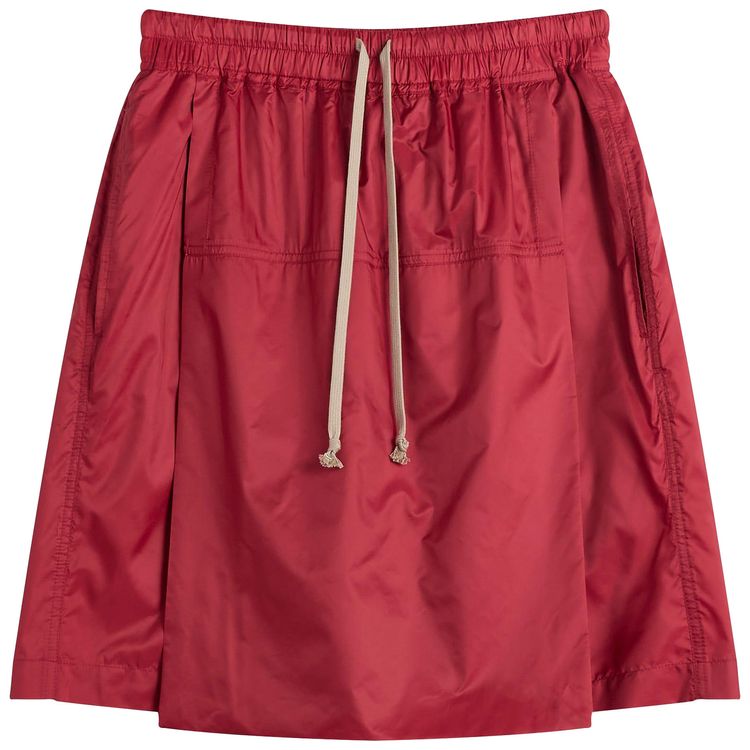 Rick Owens x Moncler Kiltshorts Carnelian