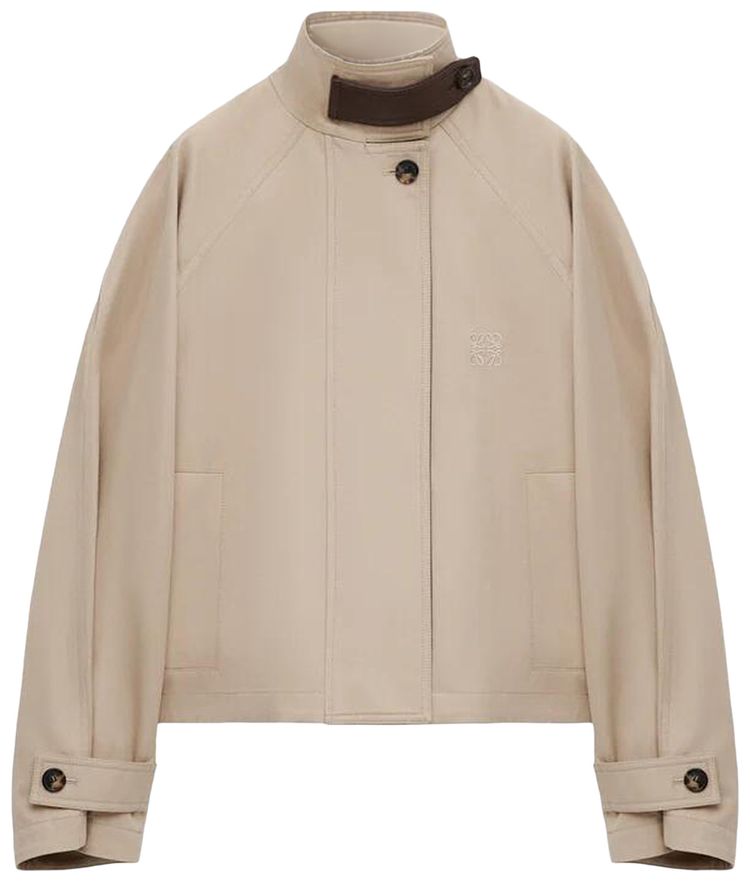 Loewe Short Parka Beige