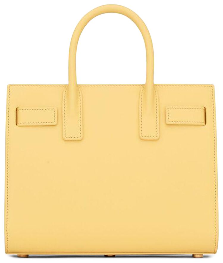 Saint Laurent Sac De Jour Nano Bag Soft Lemon