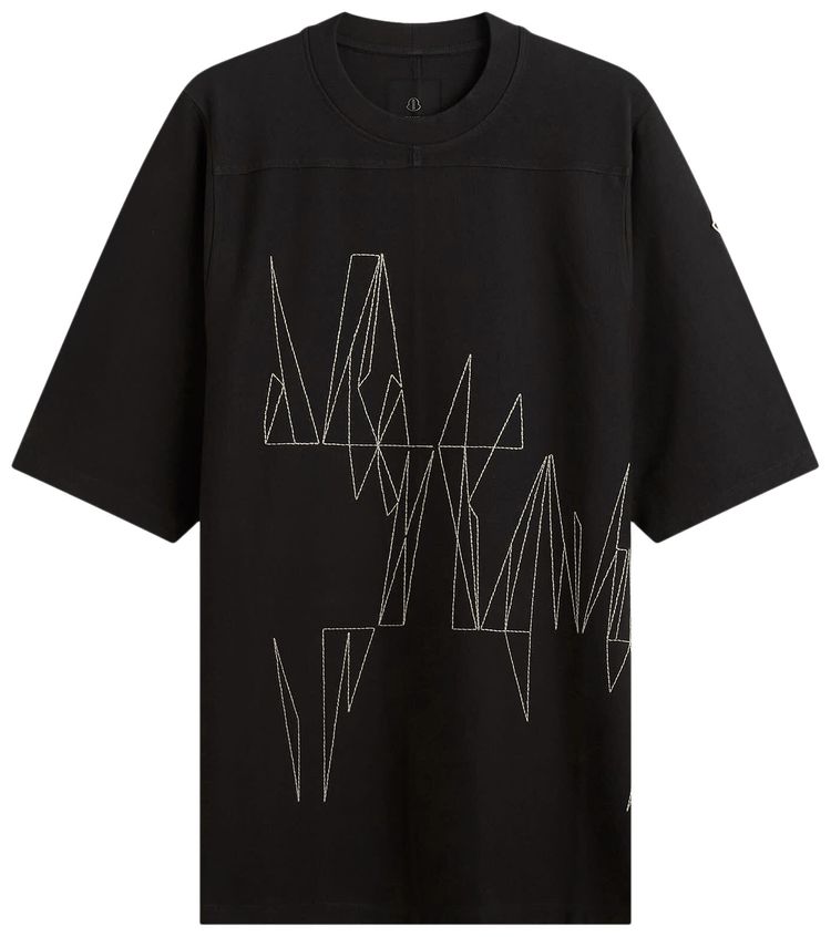 Rick Owens x Moncler Jumbo Short Sleeve T Black