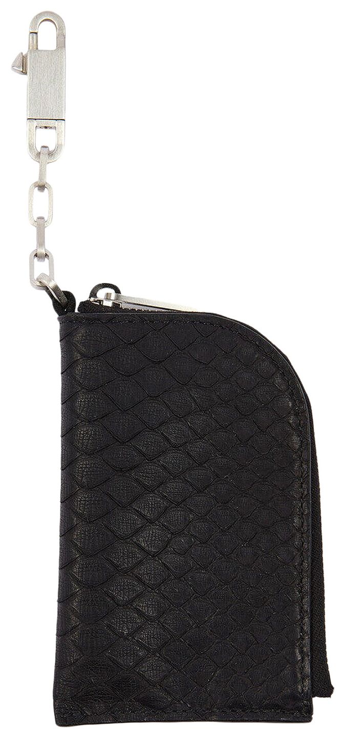 Rick Owens Hook Wallet Black
