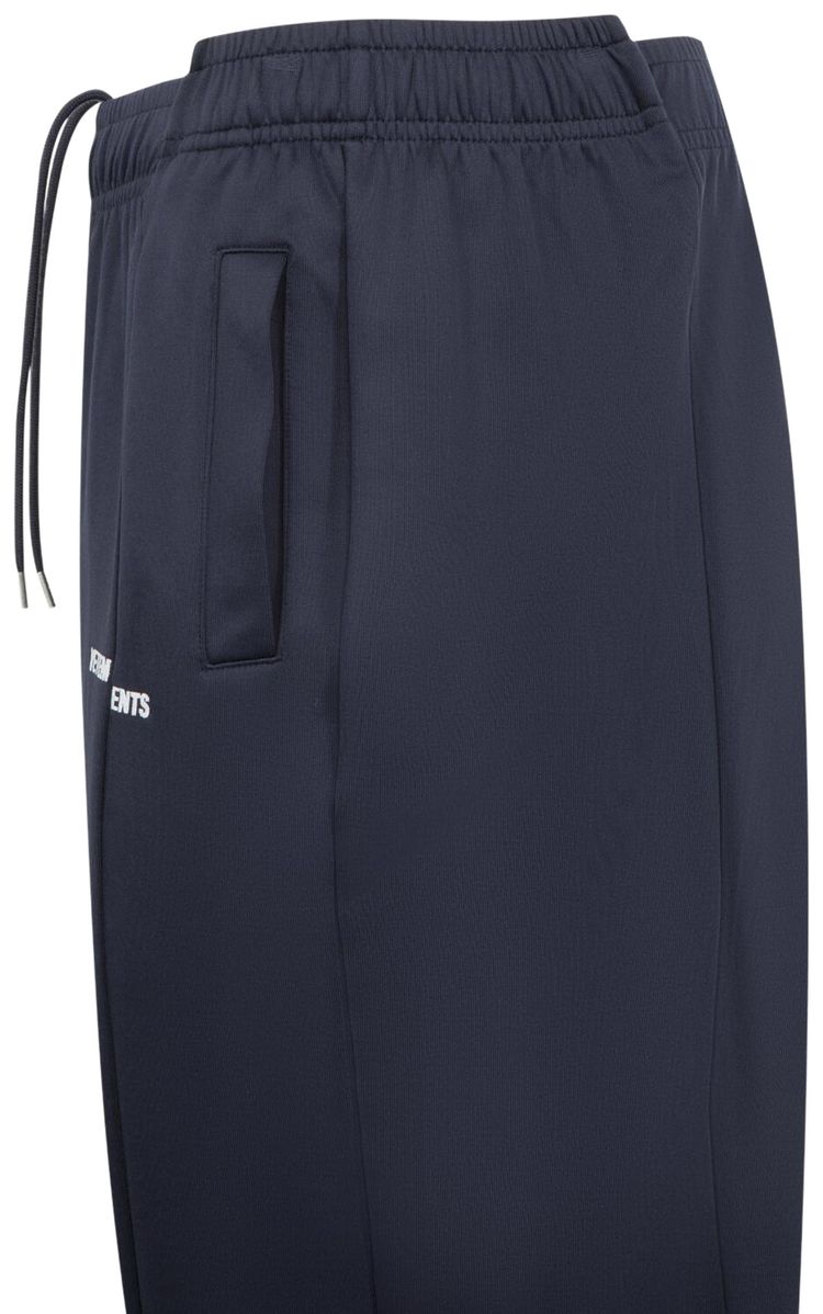 Vetements Cut Up Athletic Pants Navy