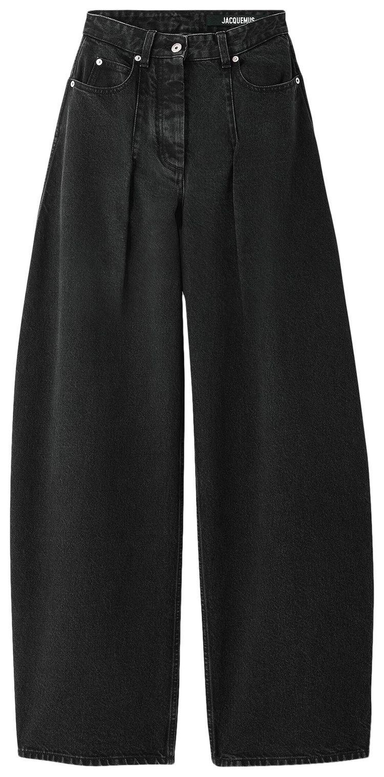 Jacquemus Le De Nimes Ovalo Black